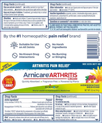 Label (Arnicare Arthritis Cream 0.5 Oz Etu.1h37 02.2022)